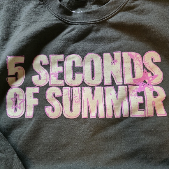 5sos 2023 tour crewneck - Picture 3 of 8